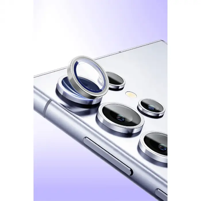 Samsung Galaxy S26 Ultra Bilvis Titan Kamera Lens - Gümüş