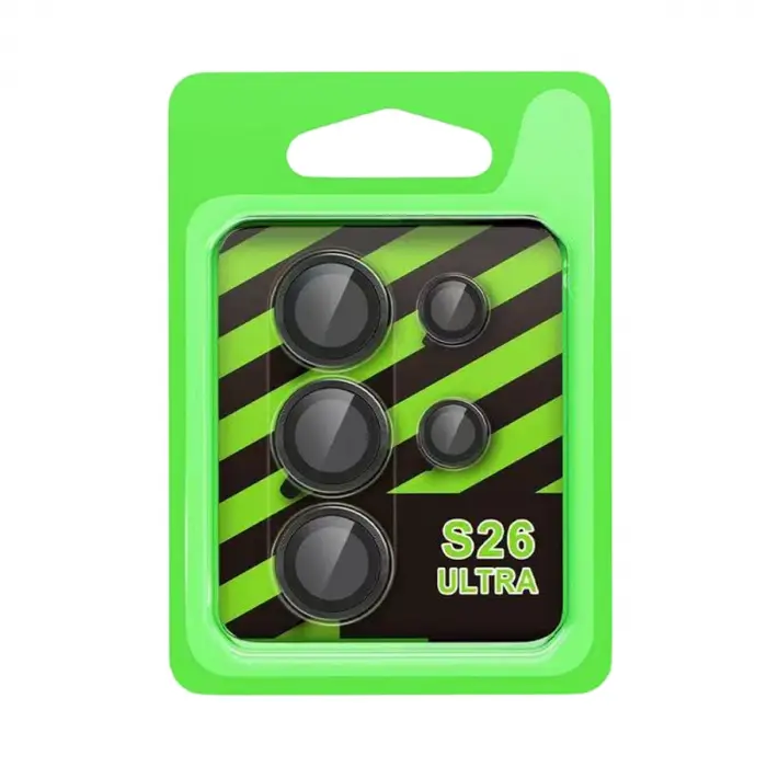Samsung Galaxy S26 Ultra Raze Metal Kamera Lens - Siyah