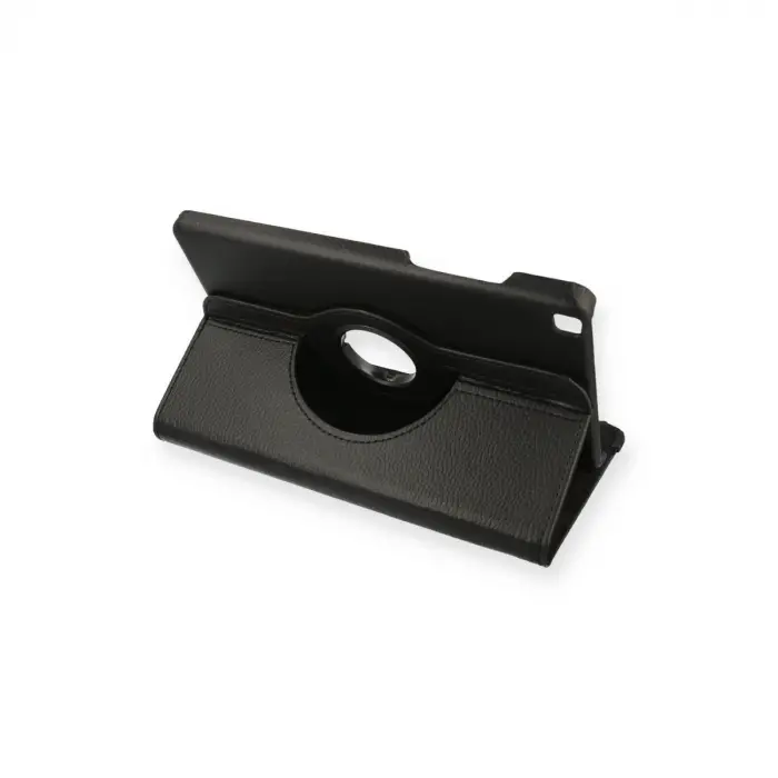 Samsung Galaxy T290 Tab A 8 Kılıf 360 Tablet Deri Kılıf - Siyah