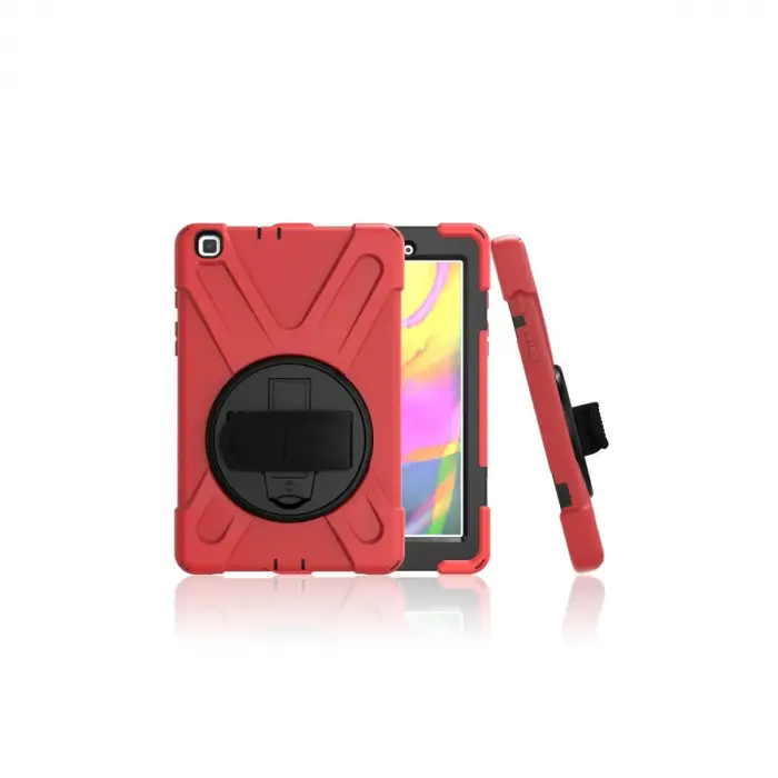 Samsung Galaxy T290 Tab A 8 Kılıf Amazing Tablet Kapak - Kırmızı