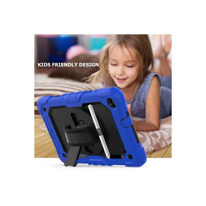 Samsung Galaxy T290 Tab A 8 Kılıf Pars Tablet Kapak - Mavi