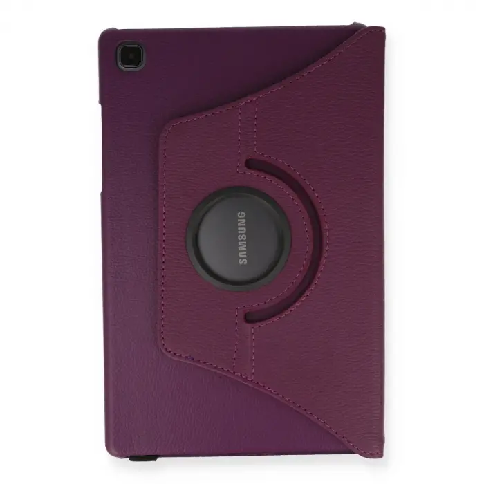 Samsung Galaxy T500 Tab A7 10.4 Kılıf 360 Tablet Deri Kılıf - Mürdüm