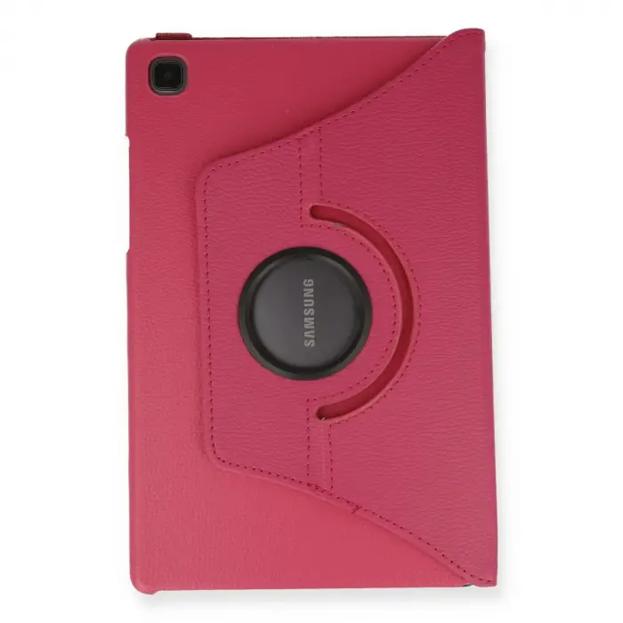 Samsung Galaxy T500 Tab A7 10.4 Kılıf 360 Tablet Deri Kılıf - Pembe