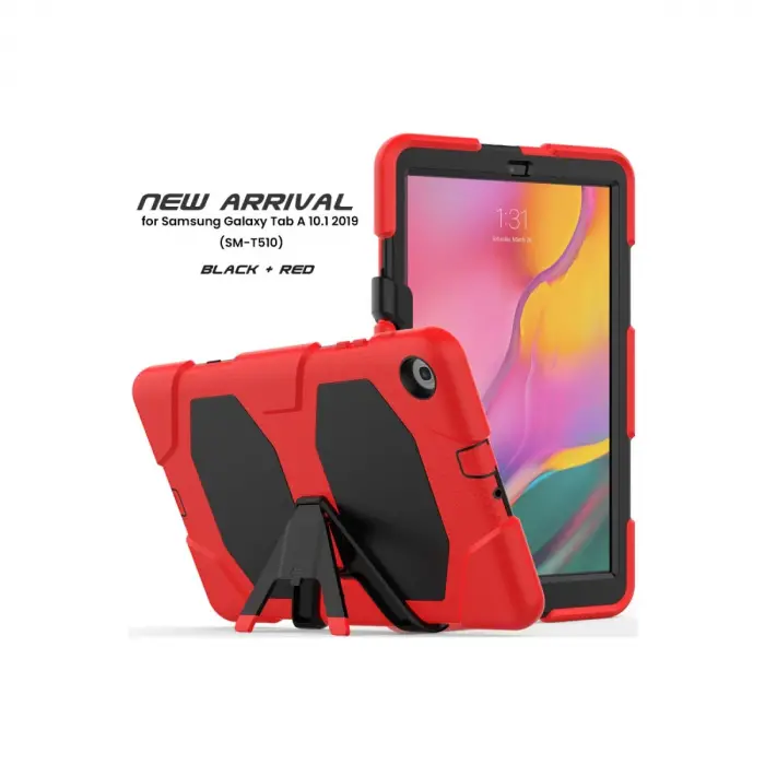 Samsung Galaxy T510 Tab A 10.1 Kılıf Griffin Tablet Kapak - Kırmızı