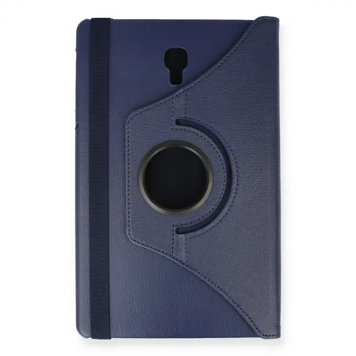 Samsung Galaxy T590 Tab A 10.5 Kılıf 360 Tablet Deri Kılıf - Lacivert