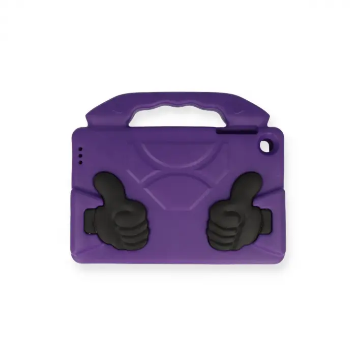 Samsung Galaxy T870 Tab S7 11 Kılıf Like Stantlı Tablet Silikon - Mor