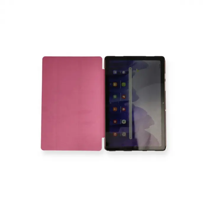 Samsung Galaxy T870 Tab S7 11 Kılıf Tablet Smart Kılıf - Pembe