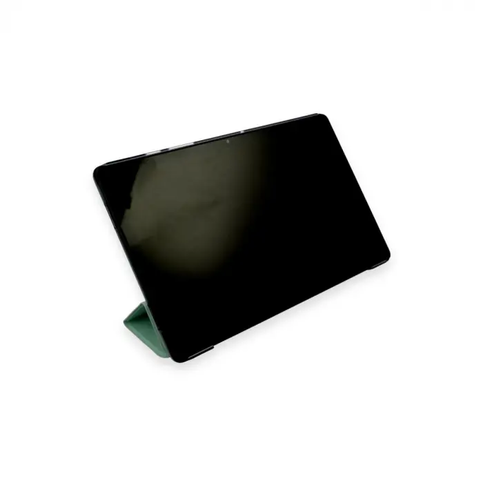 Samsung Galaxy T970 Tab S7 Plus 12.4 Kılıf Tablet Smart Kılıf - Koyu Yeşil