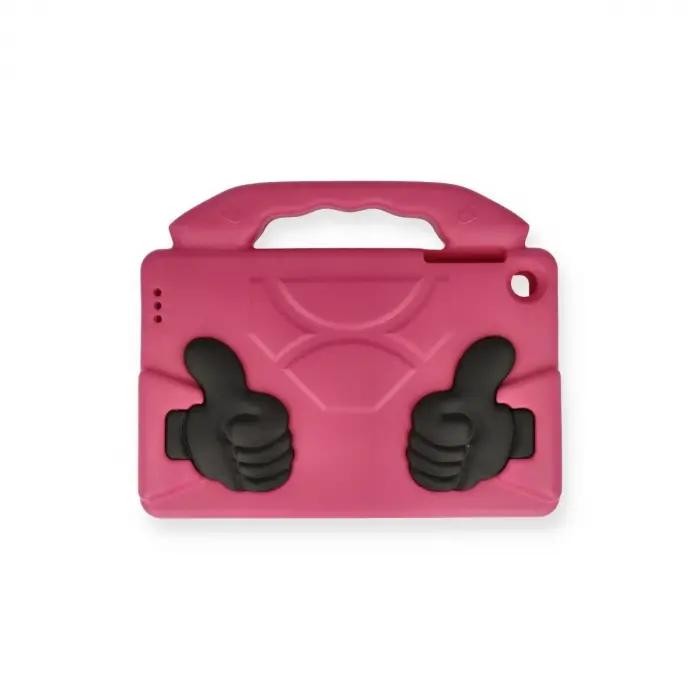 Samsung Galaxy Tab A9 Kılıf Like Stantlı Tablet Silikon - Pembe