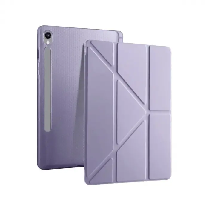 Samsung Galaxy Tab S10 Fe Plus 13.1 Kalemlikli Mars Tablet Kılıfı - Lila