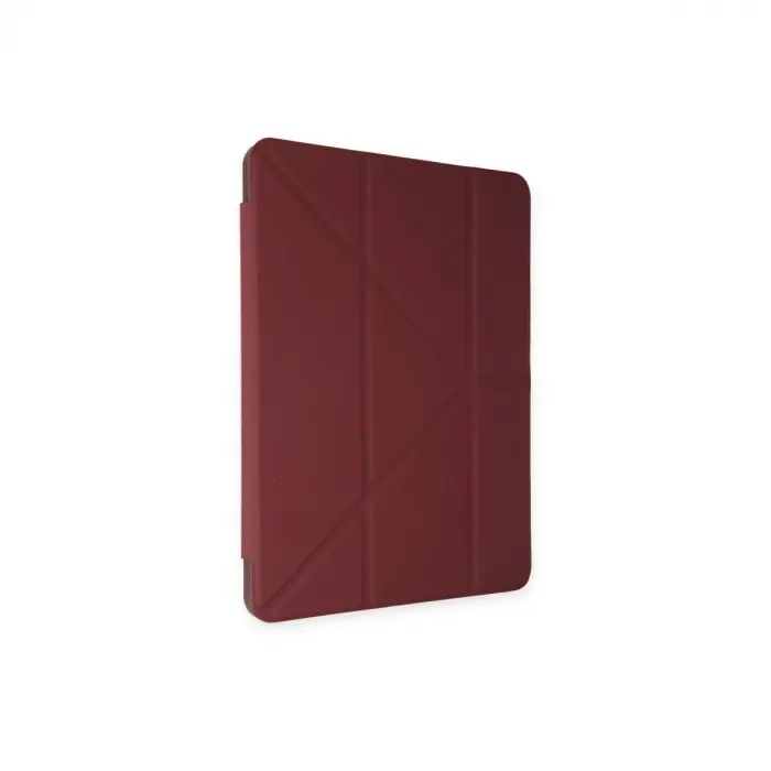 Samsung Galaxy X200 Tab A8 10.5 Kılıf Kalemlikli Mars Tablet Kılıfı - Mürdüm