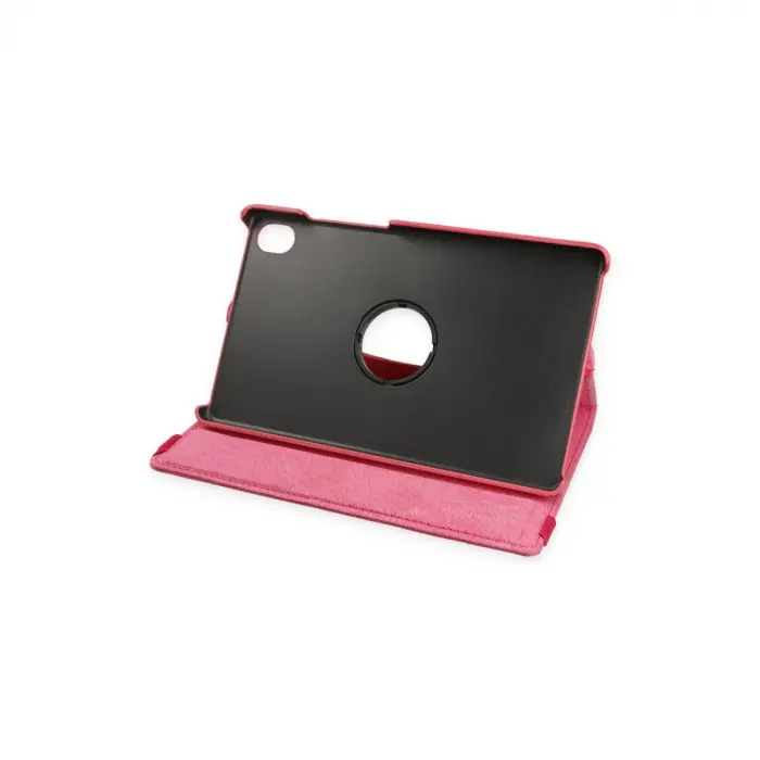 Samsung Galaxy X510 Tab S9 Fe 11 Kılıf 360 Tablet Deri Kılıf - Pembe