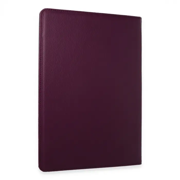 Samsung Galaxy X610 Tab S9 Fe Plus 12.4 Kılıf 360 Tablet Deri Kılıf - Mürdüm