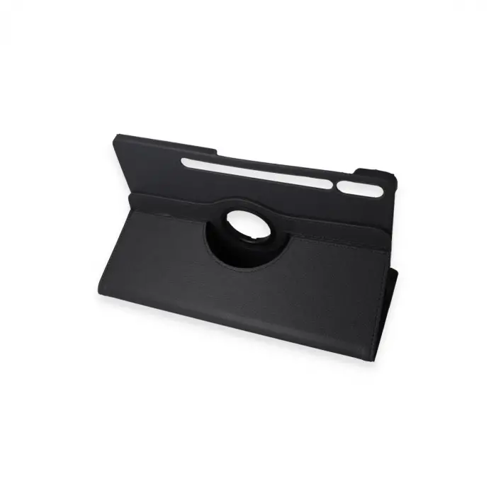 Samsung Galaxy X610 Tab S9 Fe Plus 12.4 Kılıf 360 Tablet Deri Kılıf - Siyah