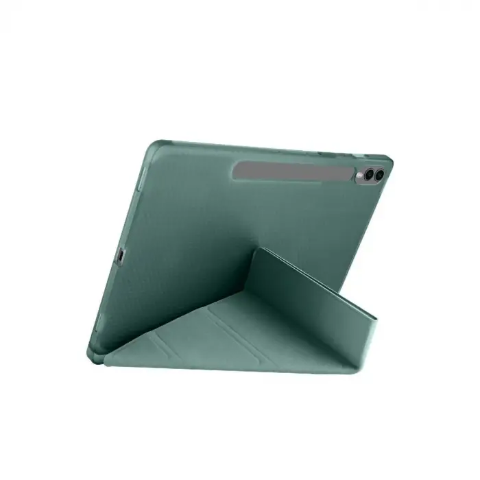 Samsung Galaxy X610 Tab S9 Fe Plus 12.4 Kılıf Kalemlikli Mars Tablet Kılıfı - Koyu Yeşil