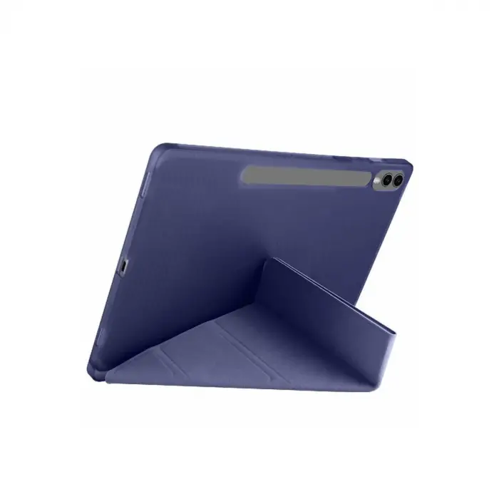 Samsung Galaxy X610 Tab S9 Fe Plus 12.4 Kılıf Kalemlikli Mars Tablet Kılıfı - Lacivert