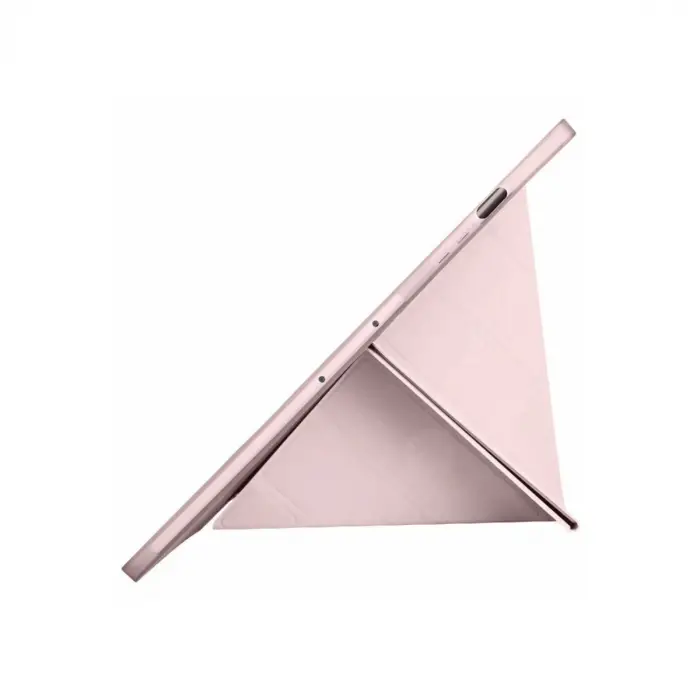 Samsung Galaxy X610 Tab S9 Fe Plus 12.4 Kılıf Kalemlikli Mars Tablet Kılıfı - Rose Gold