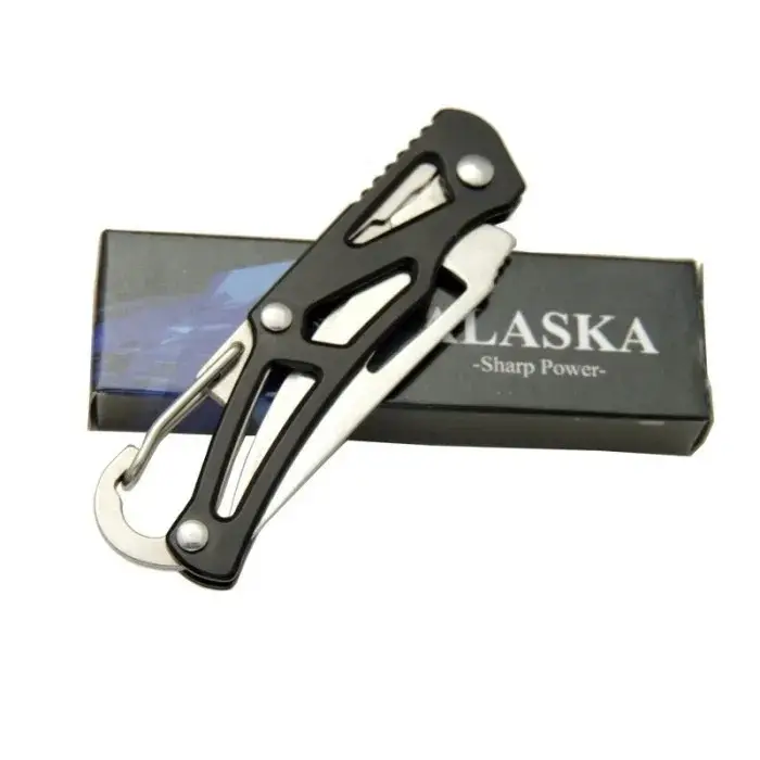 Sdr-1606bk Mini Metal Çakı 14 Cm Manuel, Kemerlikli