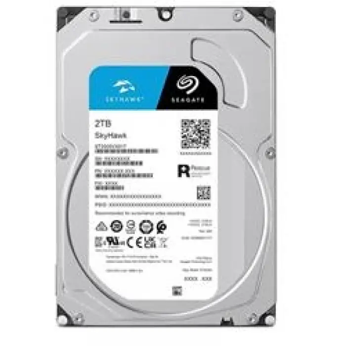 Seagate 2TB ST2000VX017 5900Rpm 256MB Harddisk 7-24 Güvenlik Diski (Koyuncu Distribitör Ürünü)