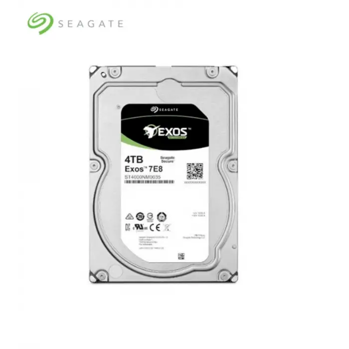 Seagate 4Tb Exos ST4000NM0035 7200Rpm Enterprice Nas Sata Sabit Disk (İthalat)