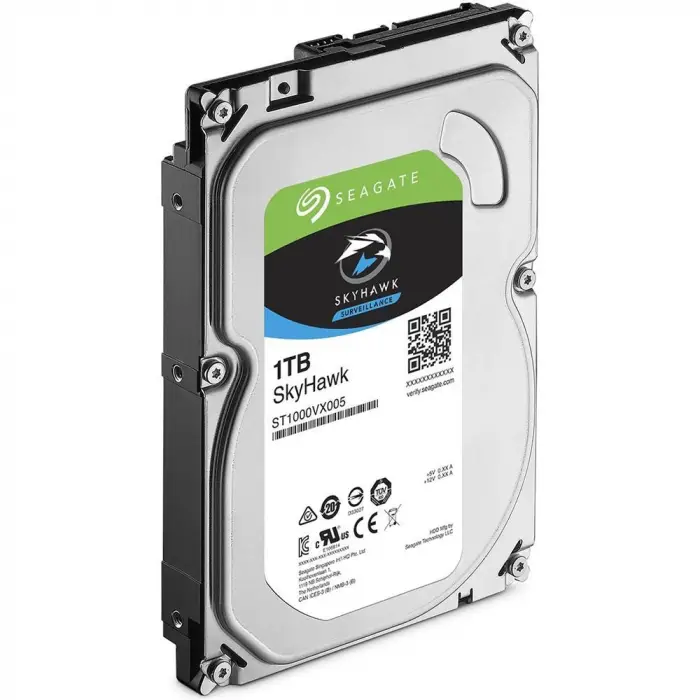 Seagate St1000Vx005 1Tb Skyhawk 3,5 64Mb 5900Rpm Harddisk (İthalat) (KDO)