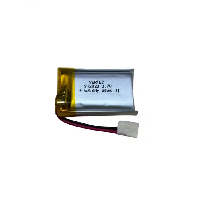 Sertec 902030 3.7v 500 Mah Li-polymer Pil (devreli/1.5a)
