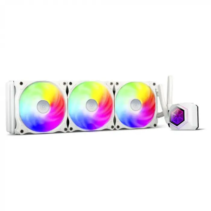 SilverStone SST-PF360W-ARGB-V2 ARGB Intel-AMD Uyumlu,360mm Radyatörlü, Sıvı İşlemci Soğutucu Beyaz (KDO)