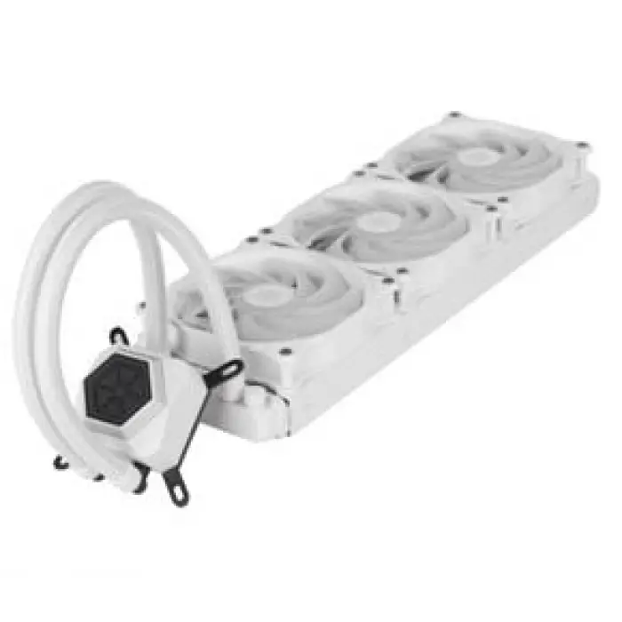 SilverStone SST-PF360W-ARGB-V2 ARGB Intel-AMD Uyumlu,360mm Radyatörlü, Sıvı İşlemci Soğutucu Beyaz (KDO)