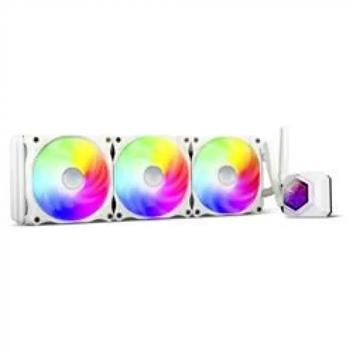 SilverStone SST-PF360W-ARGB-V2 ARGB Intel-AMD Uyumlu,360mm Radyatörlü, Sıvı İşlemci Soğutucu Beyaz (KDO)