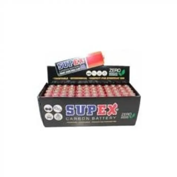 Supex R03 Çinko 60lı İnce Kalem Pil (KDO)