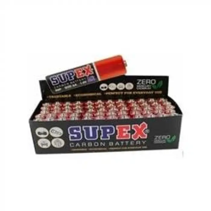 Supex R6 Çinko 60lı Kalem Pil (KDO)
