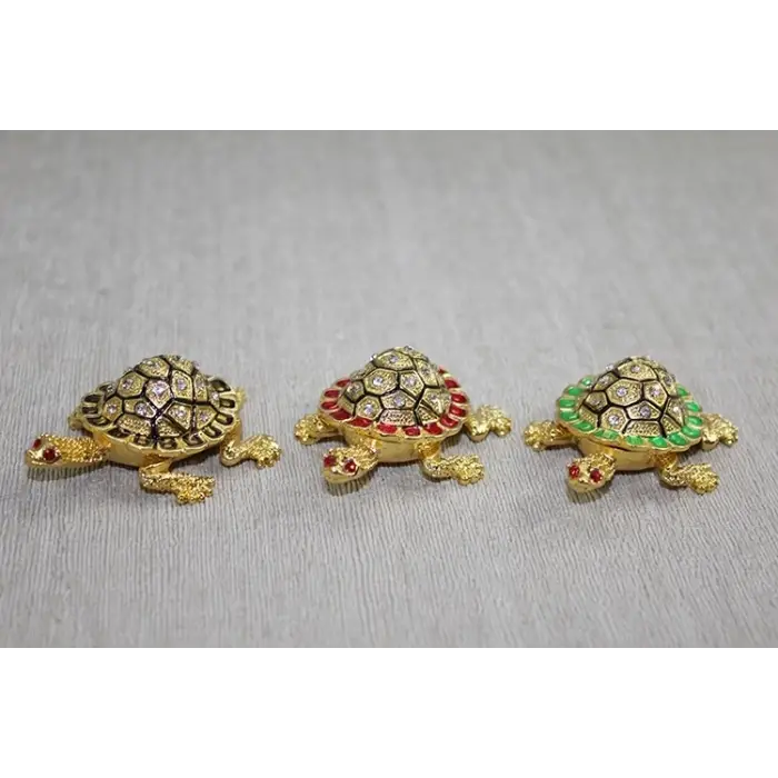 Swaroski Minik Kaplumbağa Figürü Alk3867