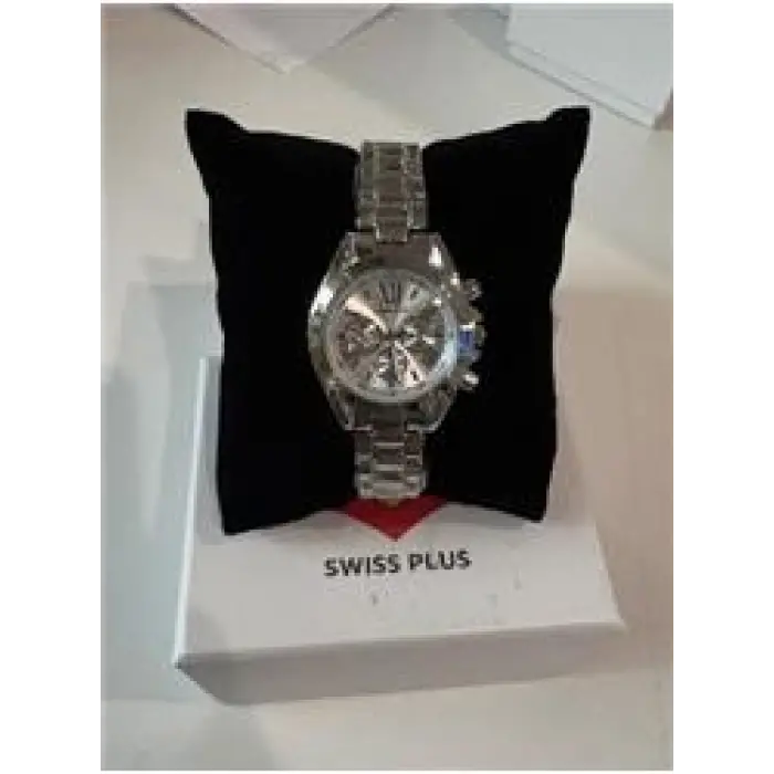 Swiss Plus Woman Watch Model-3 ST0730ABL Silver-Silver