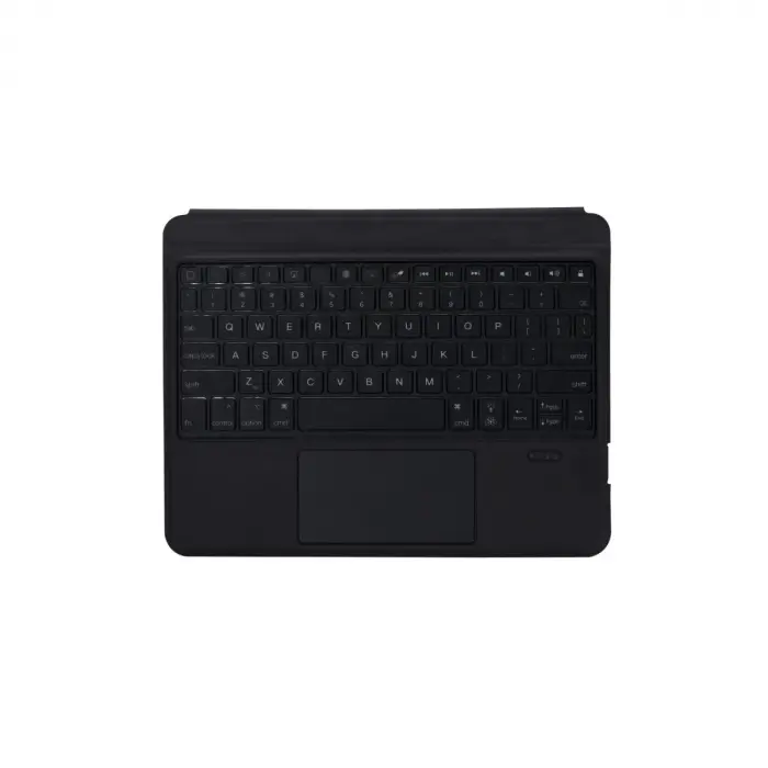 T5207d İpad Pro 11 (2022) Kılıf İnter Ledli Klavyeli Tablet Kılıfı - Siyah