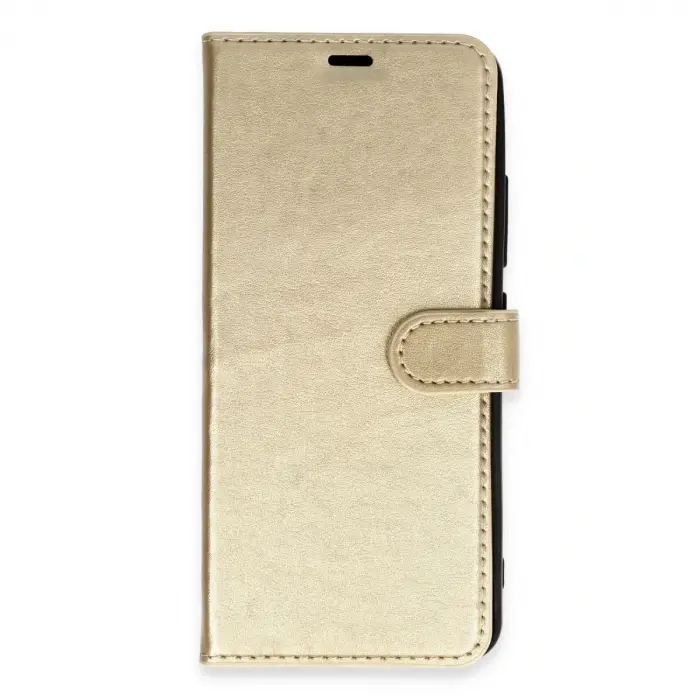 Tcl L7  Trend S Plus Kapaklı Kılıf - Gold