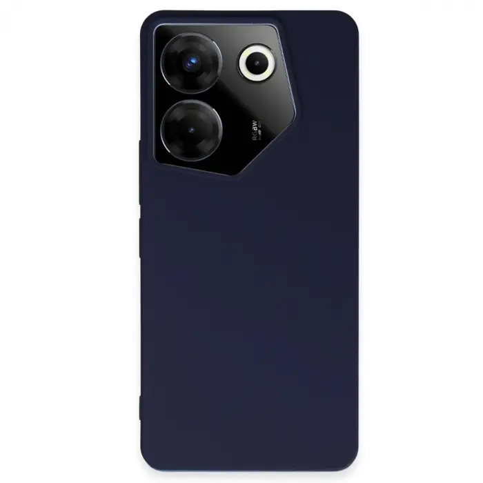 Tecno Camon 20 Pro 5g Kılıf First Silikon - Lacivert