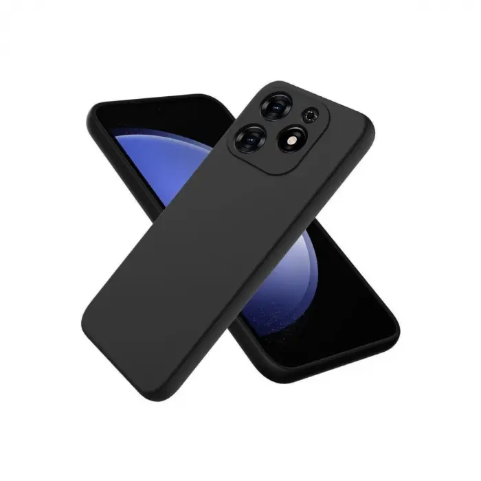 Tecno Spark Go 2024 Kılıf First Silikon - Siyah