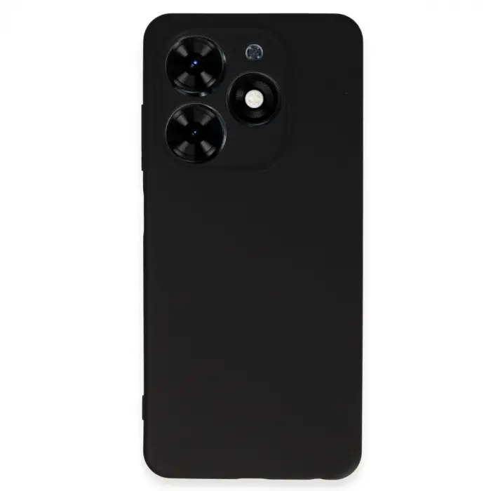 Tecno Spark Go 2024 Kılıf First Silikon - Siyah
