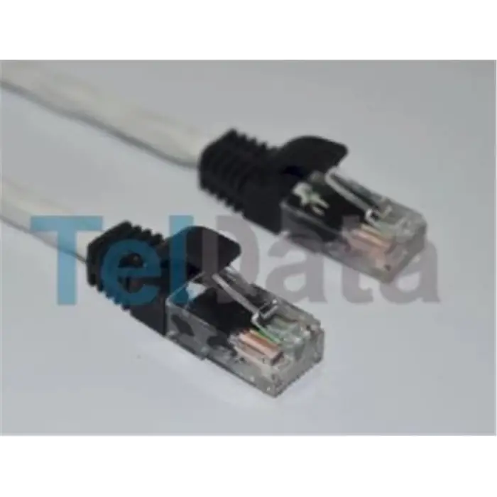 Teldata TLD-030B Cat6 0.30MT Beyaz Utp Patch Kablo (KDO)