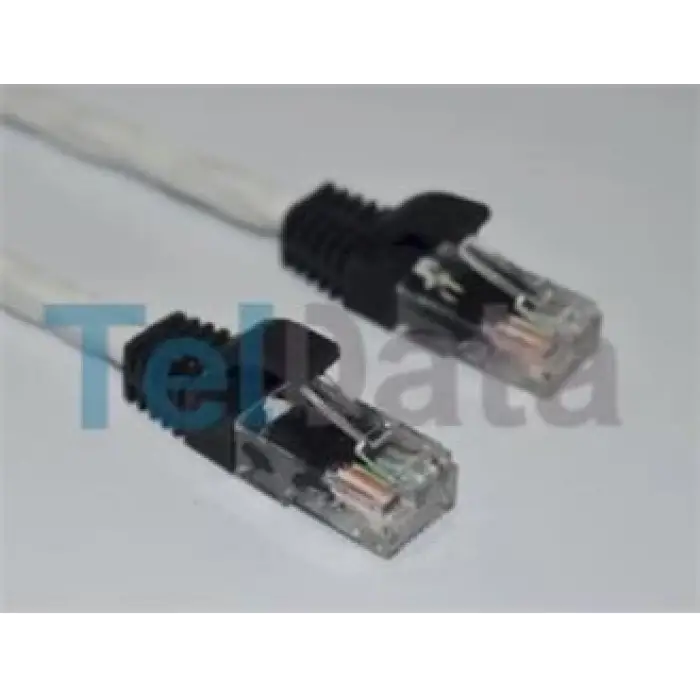 Teldata TLD-030B Cat6 0.30MT Beyaz Utp Patch Kablo (KDO)