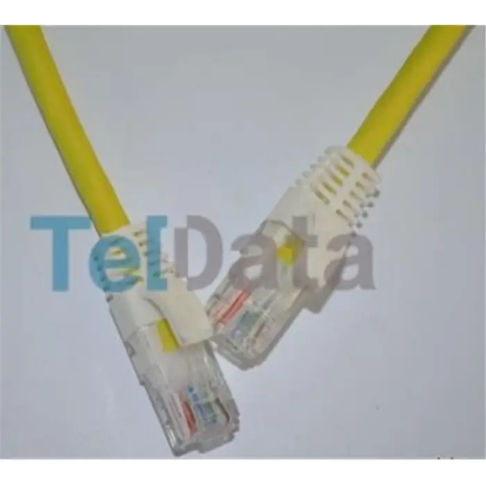 Teldata TLD-1000YS Cat6 10MT Sarı Utp Patch Kablo (KDO)