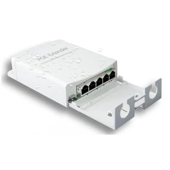 Teldata TLD-EXP Poe Extender 10-100-1000 1 İnput 4 Output 12W İç Ortam