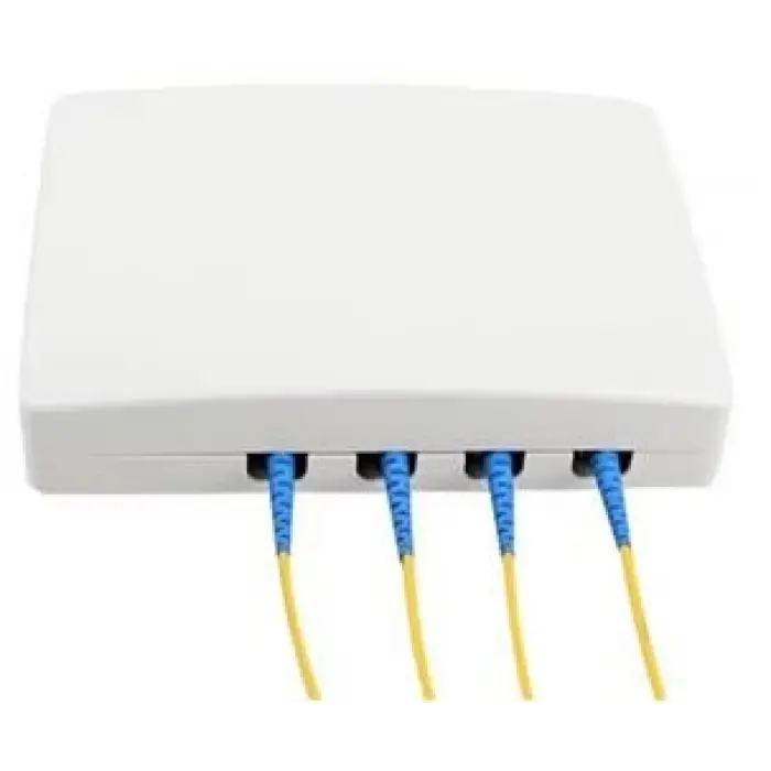 TELDATA TLD-FTTH465 FTTH SONLANDIRMA KUTUSU SIMPLEX-4 PORT-INDOOR-WHITE (KDO)