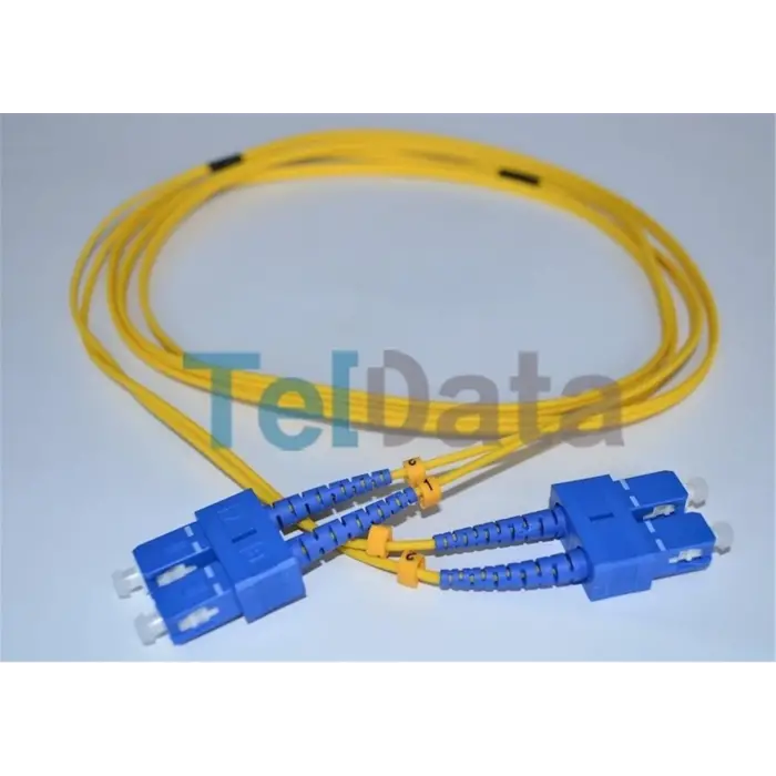 TELDATA TLD-SC113 SC-UPC-SC-UPC SM DX 3 METRE FIBER OPTIK PATCHCORD
