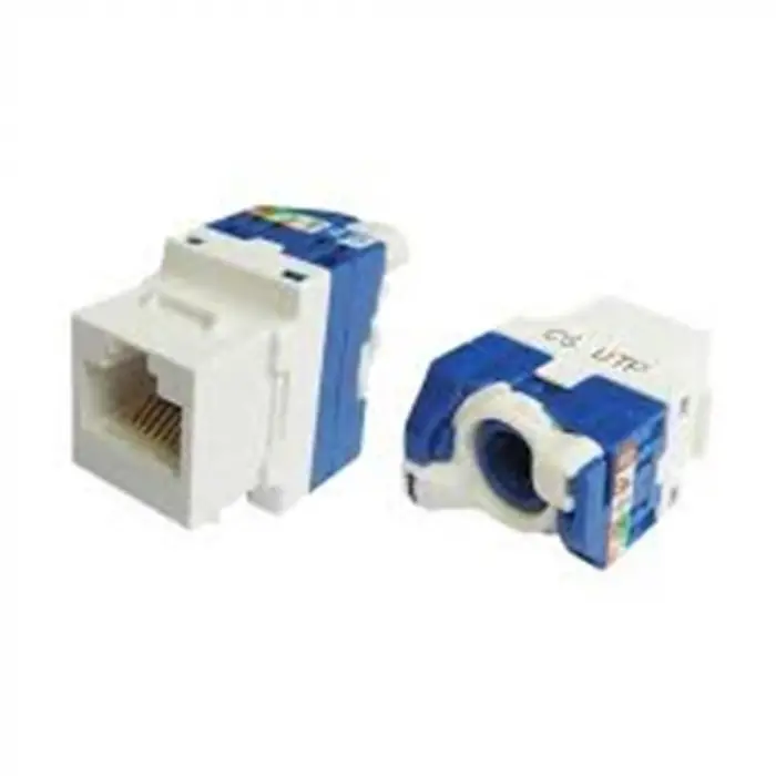Teldata TLD-UTP180 CAT6 180° UTP Keystone Jack 10 lu Paket Legrand Type (KDO)