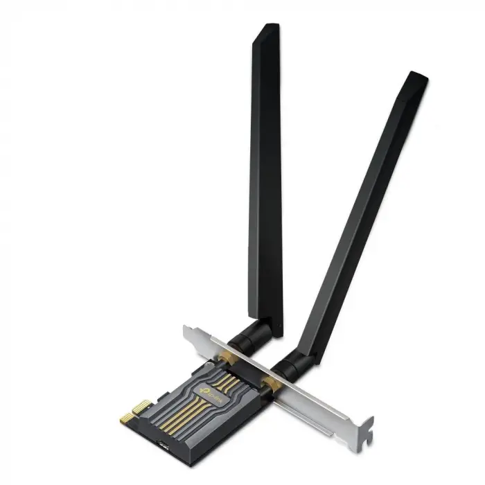 Tp-Link Archer TBE400E Wifi 7 Tri- Band Bluetooth 5.4  PCI Ekspres adaptör BE6500 (KDO)