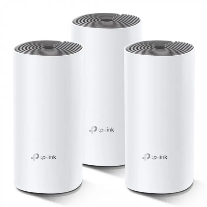 Tp-Link DECO E4 3Lü Paket AC1200 Tüm Evi Kapsayan Mesh Wifi Sistemi (KDO)