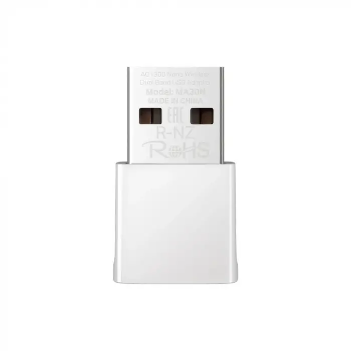 Tp-Link Mercusys MA30N AC1300 Nano Kablosuz USB Adaptör (KDO)