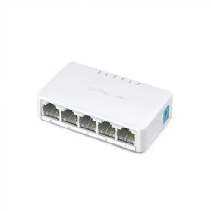 Tp-Link Mercusys MS105 5 Port 10-100 Mbps Switch Plastik Kasa (KDO)