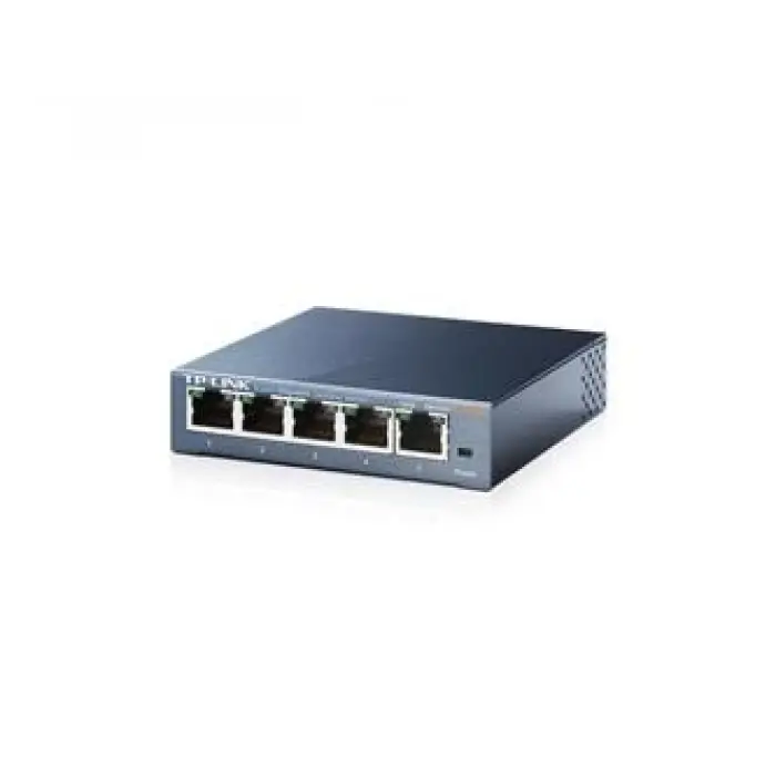 Tp-Link TL-SG105 5 Port 10-100-1000 Mbps Switch Çelik Kasa (KDO)